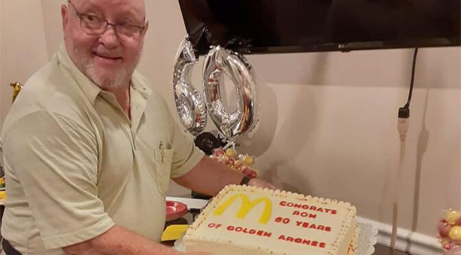 Fewster Celebrates Six Decades With McDonald’s