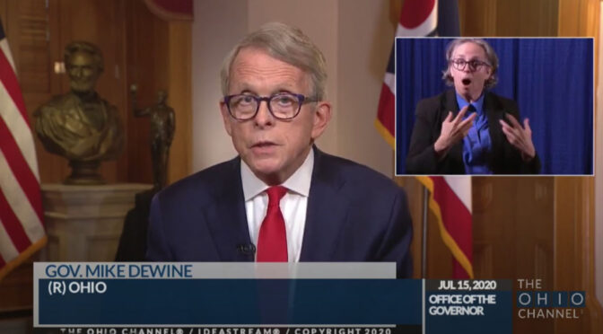 DeWine: not a drill. Not a Hoax. Not a Dress Rehearsal. It’s the Real Thing.