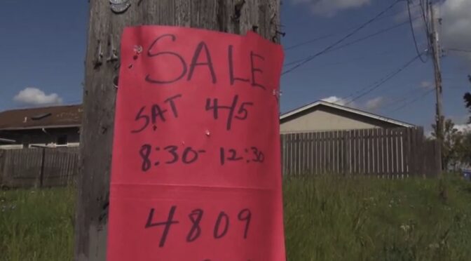 Power Companies & State Law Discourage Posting Signage On Utility Poles Along Roads