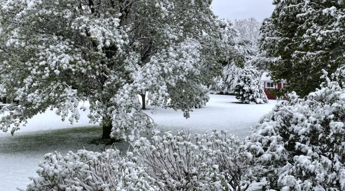 NWS: Biggest April 21st Measurable Snow In Southern Ohio Since 1901