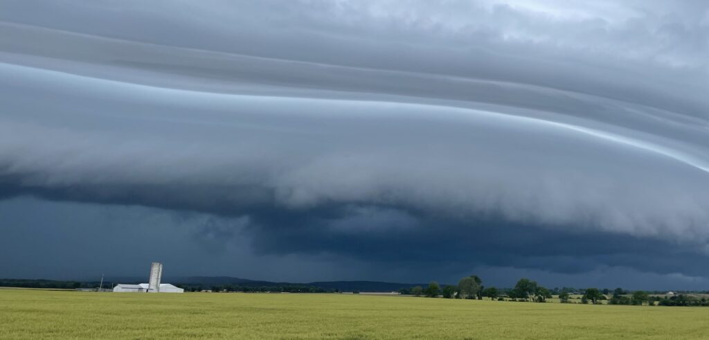 Storm near Frankfort