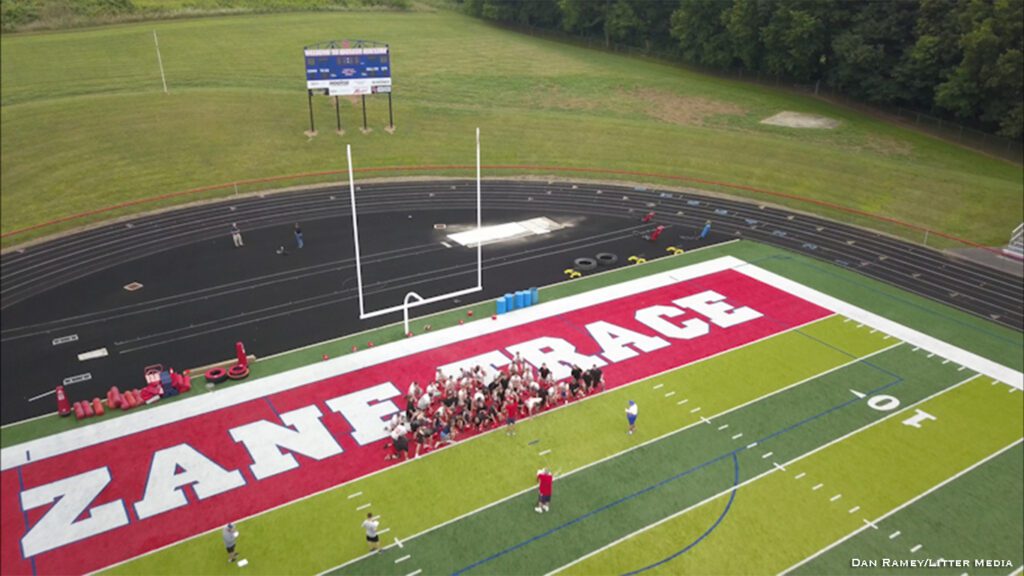 Zane Trace Athletic Complex Gets New Scoreboard