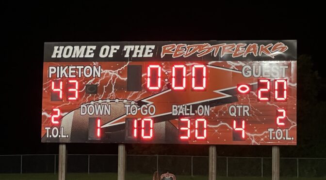 Piketon Capitalizes On Paint Valley Miscues In Battle For SVC Grid-Iron Lead