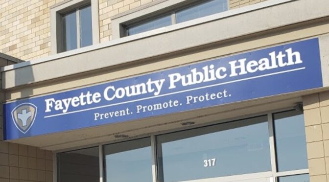 Fayette Public Health To Provide Special Outreach Clinic