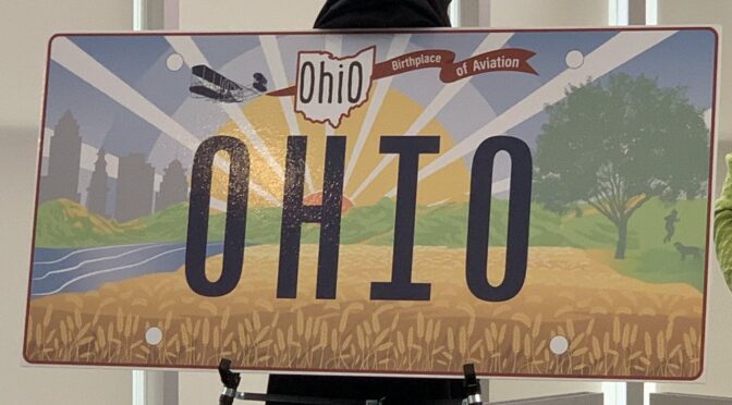 Ohio Unveils New License Plate Design