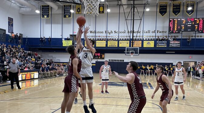Vinton County Pulls Away Late For Win at Wellston