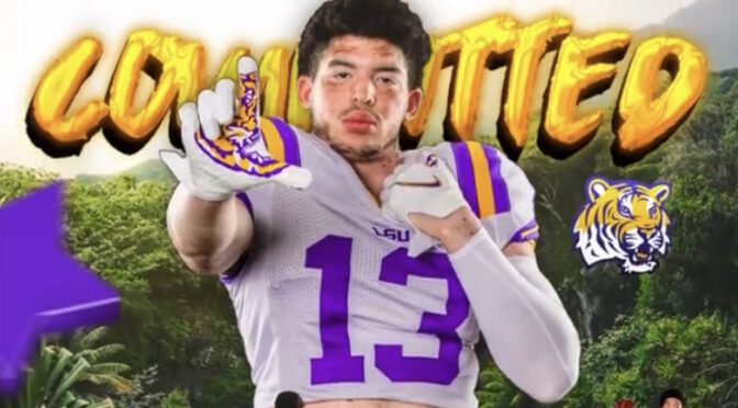 Galloway Commits to LSU Football