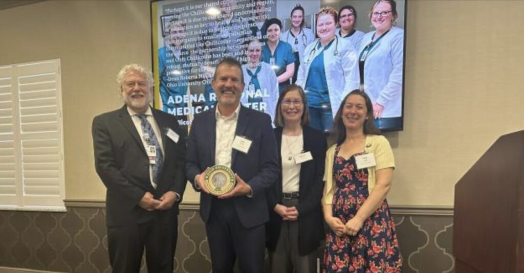 (L-R) John Gabis, Mike Diener, Roberta Milliken, Mary Nally- Photo Credit: Ohio University