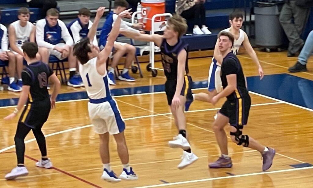 Lane Williams takes jumper vs Unioto- Photo: Litter Media