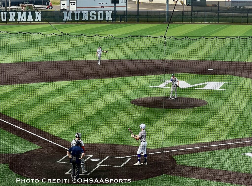 KB Perkins at plate vs Lake Catholic