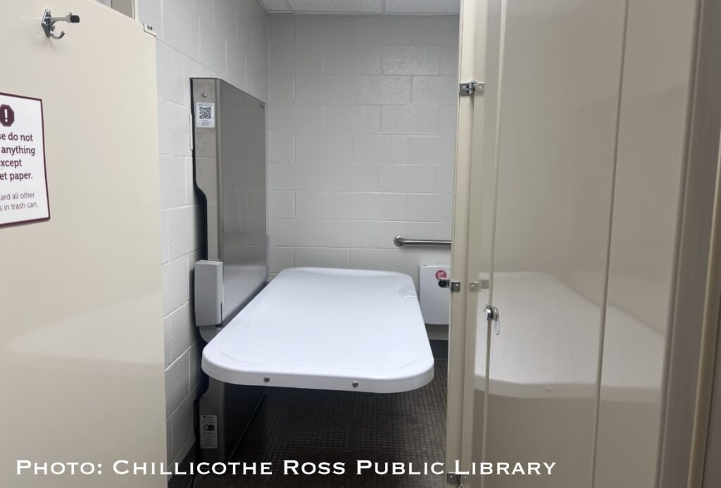 Chillicothe Ross Library Changing Station