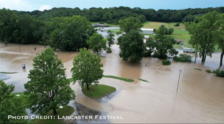 Lancaster Festival 2025 flooding