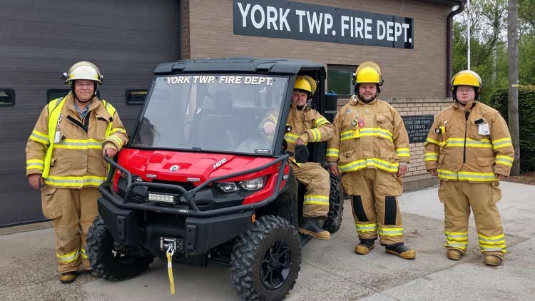 Fire departments that are awarded VFA grants can use the funding to purchase equipment like all-terrain vehicles and other tools that support operations. 