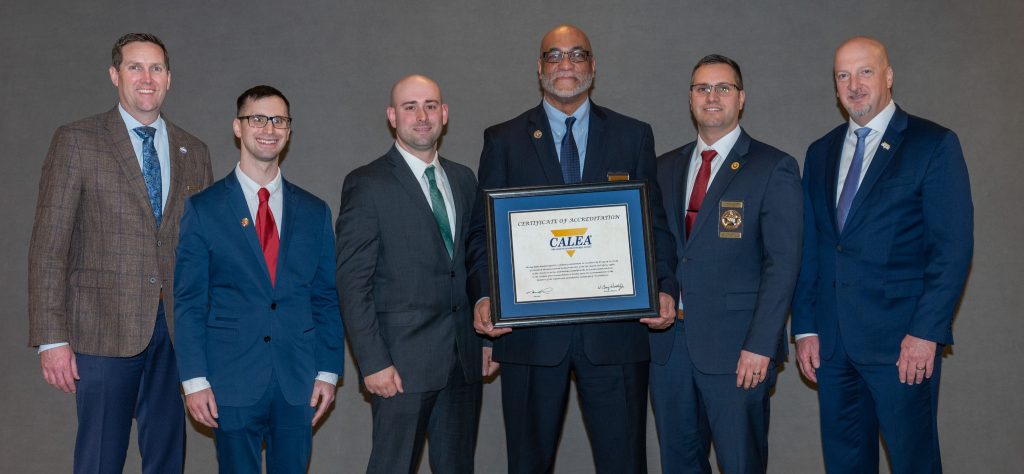 ODNR's law enforcement unit, which includes Natural Resources Officers, Wildlife Officers and the department's Office of Law Enforcement, achieved national accreditation from CALEA.