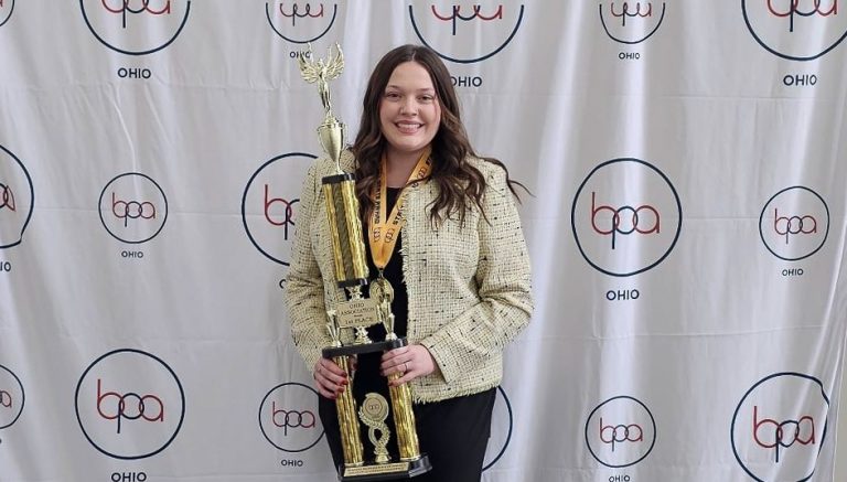 Melissa Hice, a senior in the Health Administration program from Paint Valley. Photo submitted by PRCTC