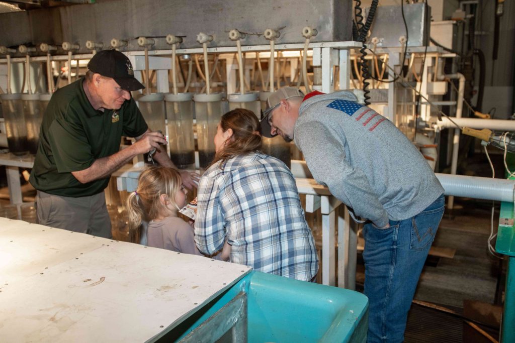 Visit an Ohio state fish hatchery this spring to learn more about fish production.