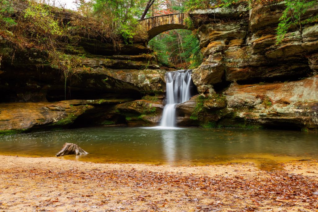 Millions of visitors each year travel to Ohio State Parks including
Hocking Hills State Park.