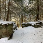 Lake Katherine Trail in winter- Photo Credit: ODNR