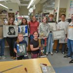 Teays Valley Art Students from 2025's event. 