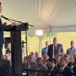 Centrus CEO Amir Vexler shares the plans for the the Piketon Plant. Dan Ramey/Litter Media